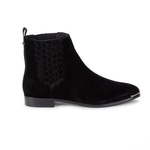TED‎ BAKER LONDON Black Iveca Suede Booties Size 39